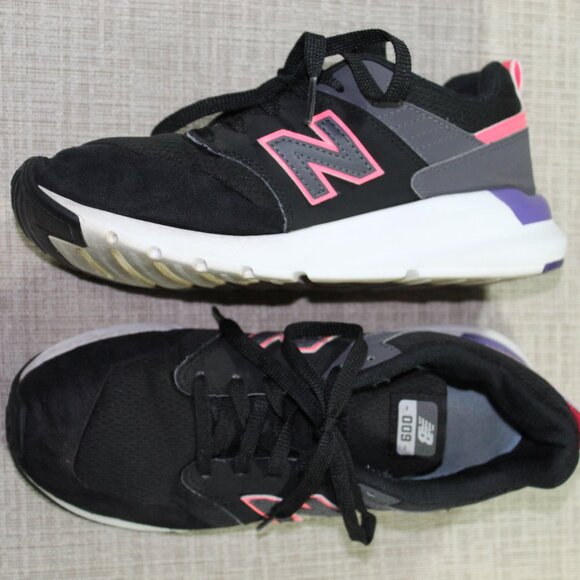 New Balance Size 6 Black, Pink and Purple WS009LA1 - Picture 1 of 6